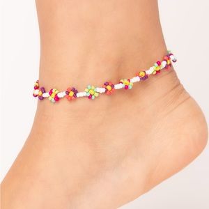 Flower Ankle Bracelet Flower multicolored